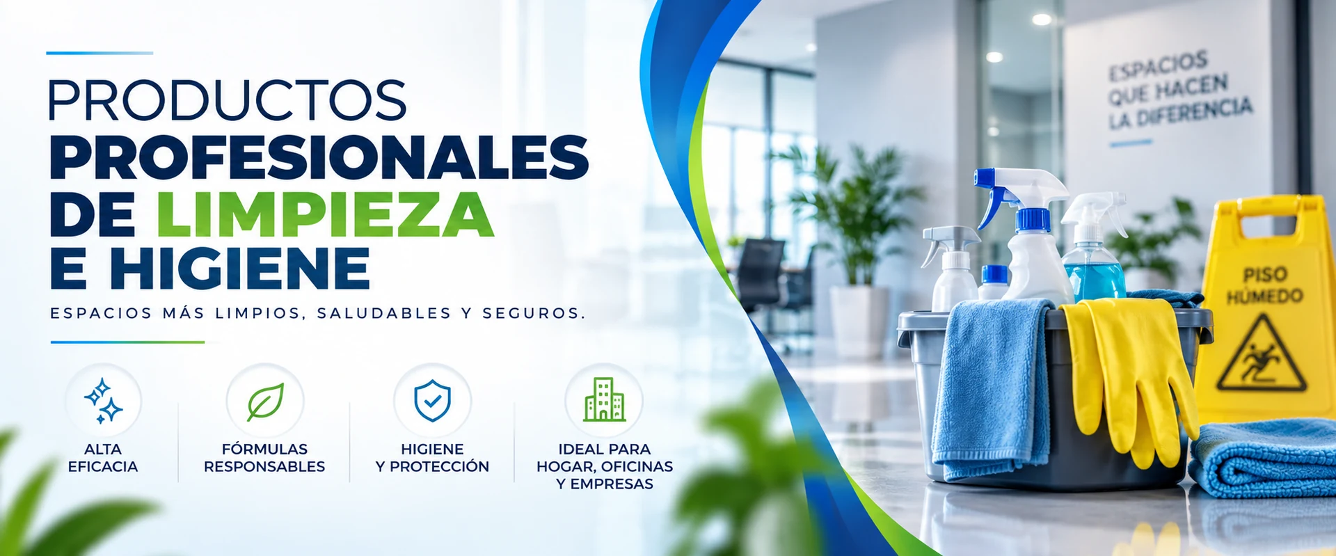 Productos profesionales de limpieza e higiene