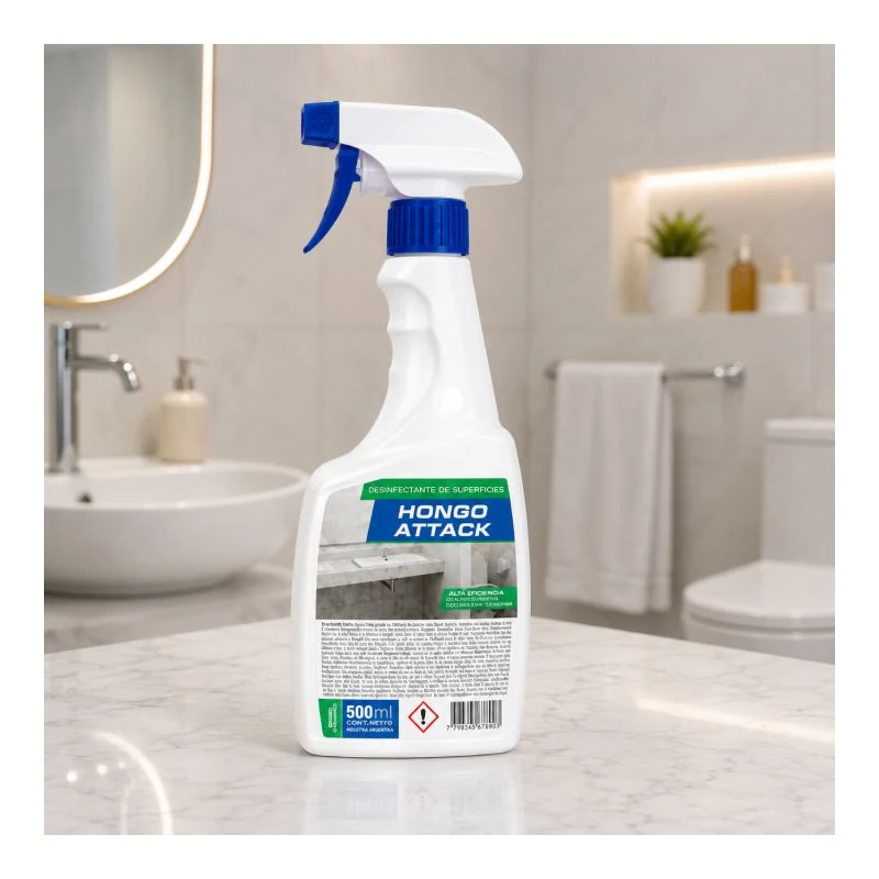 Desinfectante de superficies HONGO ATTACK 500ml