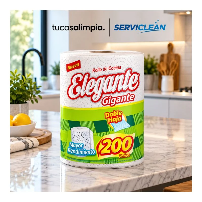 Rollo de cocina ELEGANTE 200 paños DH