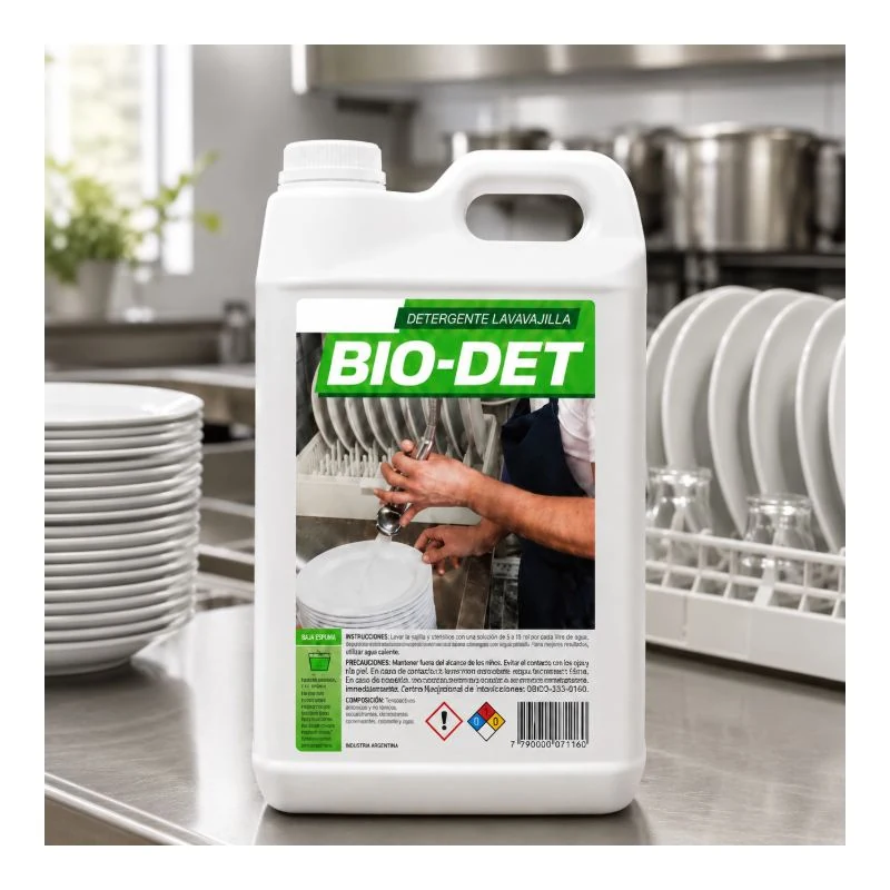 Detergente BIO-DET 5 Litros.