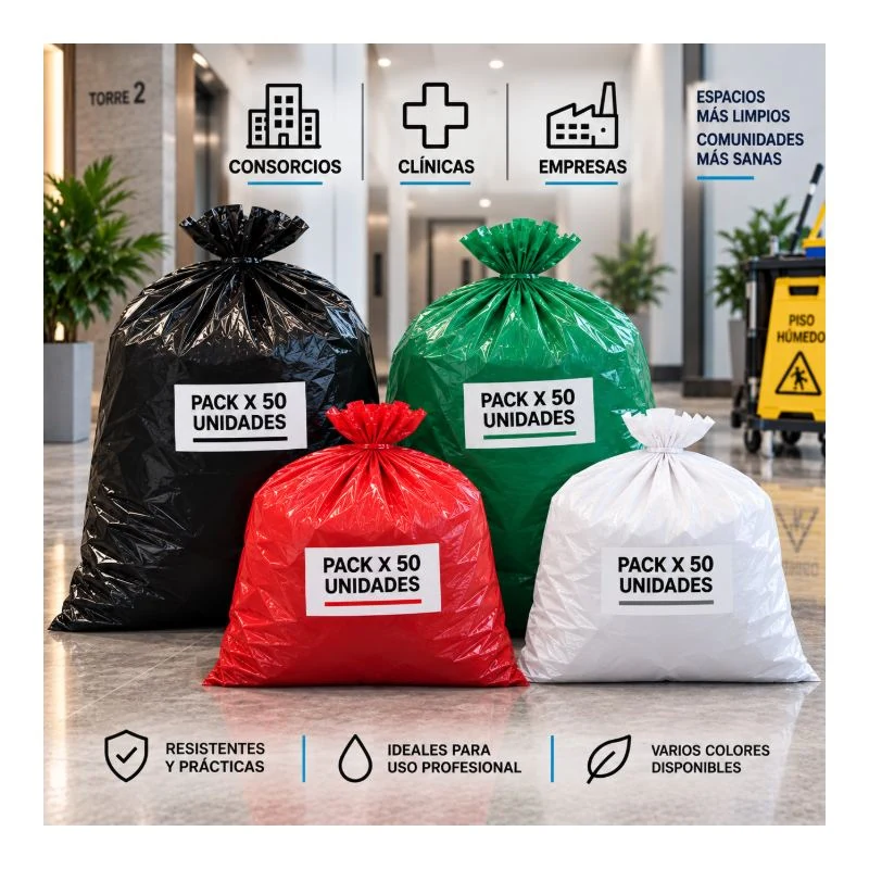 Bolsas de Residuos x 50 Unidades
